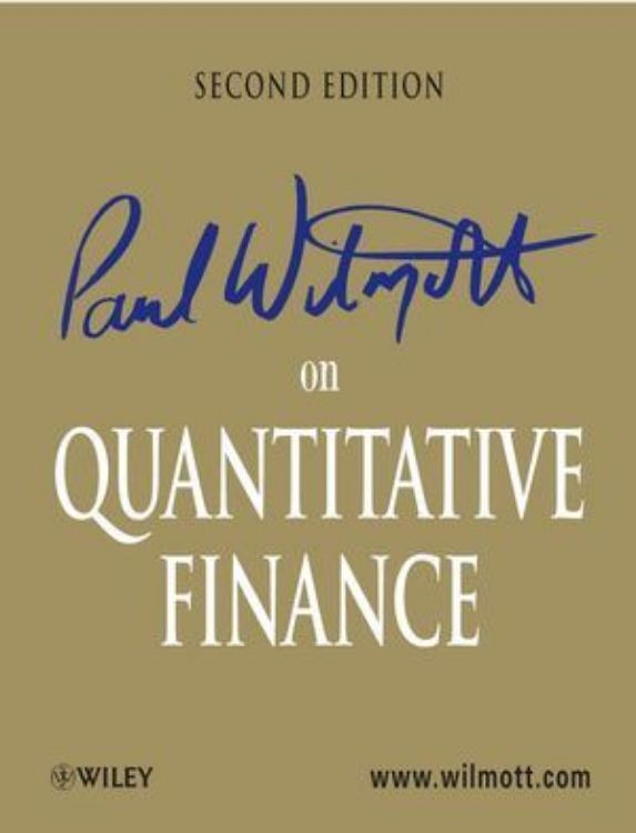 تصویر Paul Wilmott on Quantitative Finance, 3 Volume Set, 2nd Edition