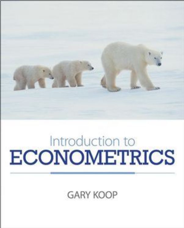 تصویر Introduction to Econometrics 