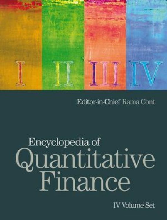 تصویر Encyclopedia of Quantitative Finance, IV Volume Set