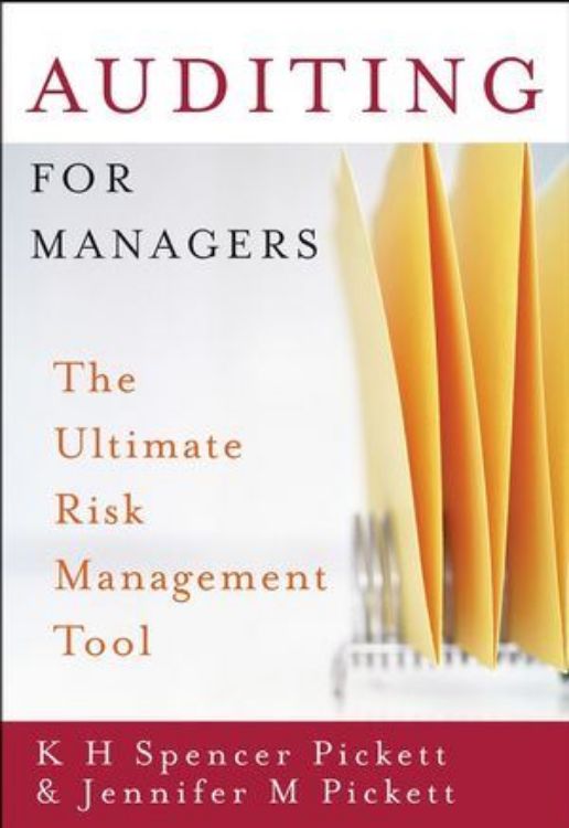 تصویر Auditing for Managers: The Ultimate Risk Management Tool