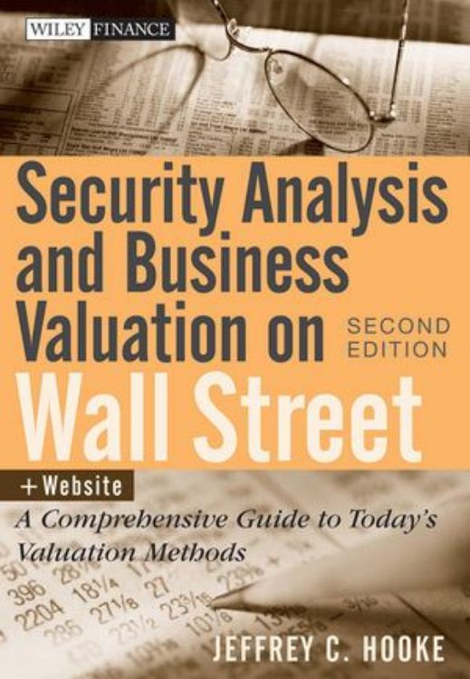 تصویر Security Analysis and Business Valuation on Wall Street + Companion Web Site: A Comprehensive Guide to Today's Valuation Methods, 2nd Edition