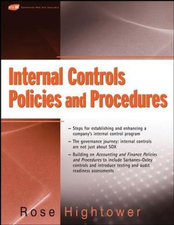 تصویر Internal Controls Policies and Procedures