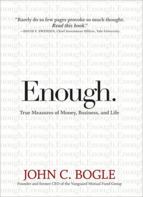 تصویر Enough: True Measures of Money, Business, and Life