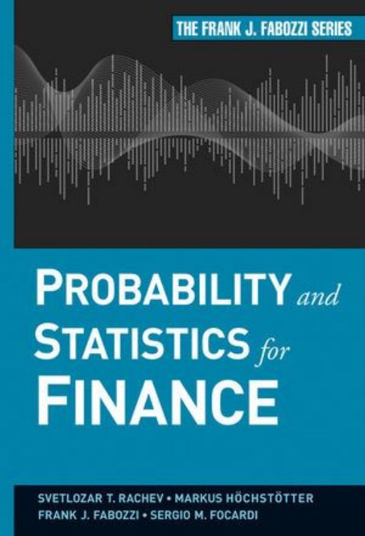 تصویر Probability and Statistics for Finance