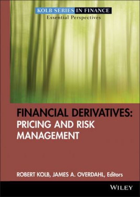 تصویر Financial Derivatives: Pricing and Risk Management 