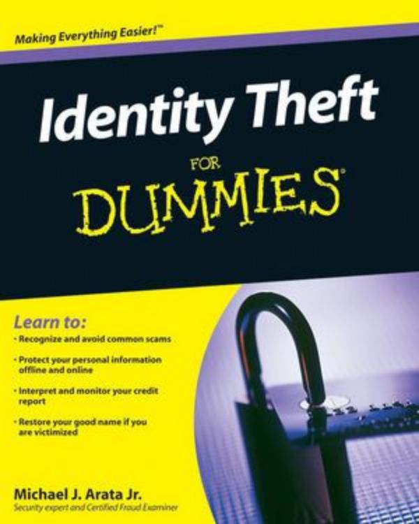 تصویر Identity Theft For Dummies