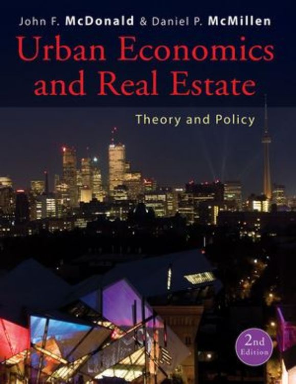 تصویر Urban Economics and Real Estate: Theory and Policy, 2nd Edition