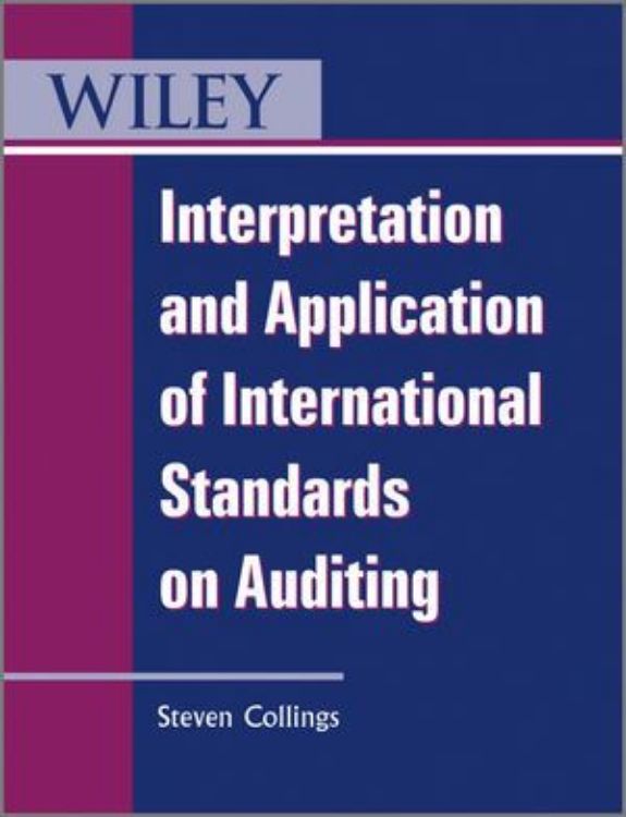 تصویر Interpretation and Application of International Standards on Auditing