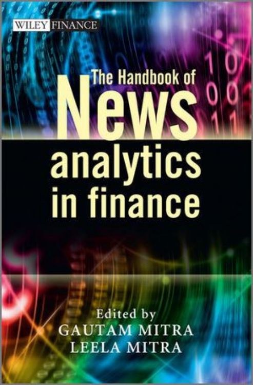 تصویر The Handbook of News Analytics in Finance