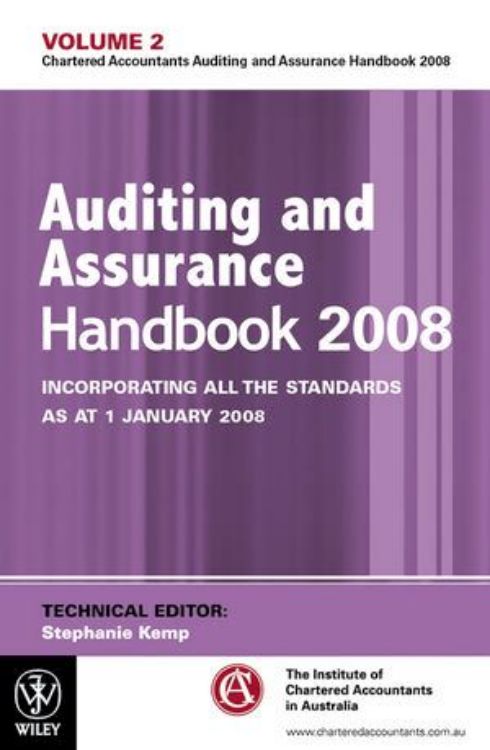 تصویر Auditing and Assurance Handbook 2008: Incorporating all the Standards as at 1 January 2008, Volume 2