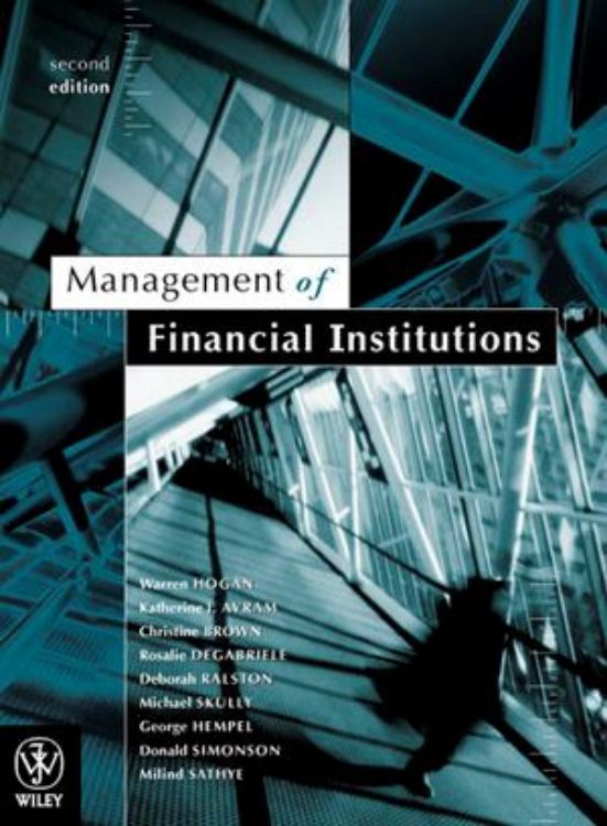 تصویر Management of Financial Institutions, 2nd Edition
