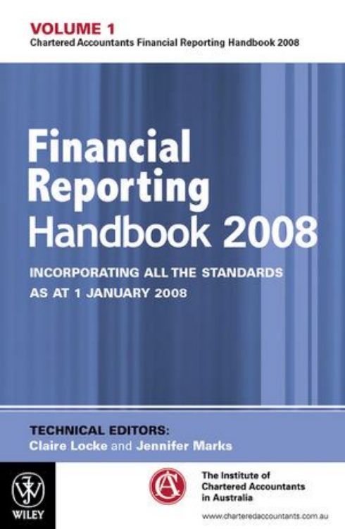 تصویر Financial Reporting Handbook 2008