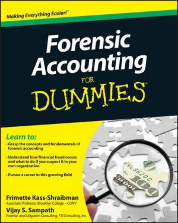 تصویر Forensic Accounting For Dummies