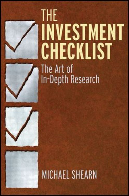 تصویر The Investment Checklist: The Art of In-Depth Research