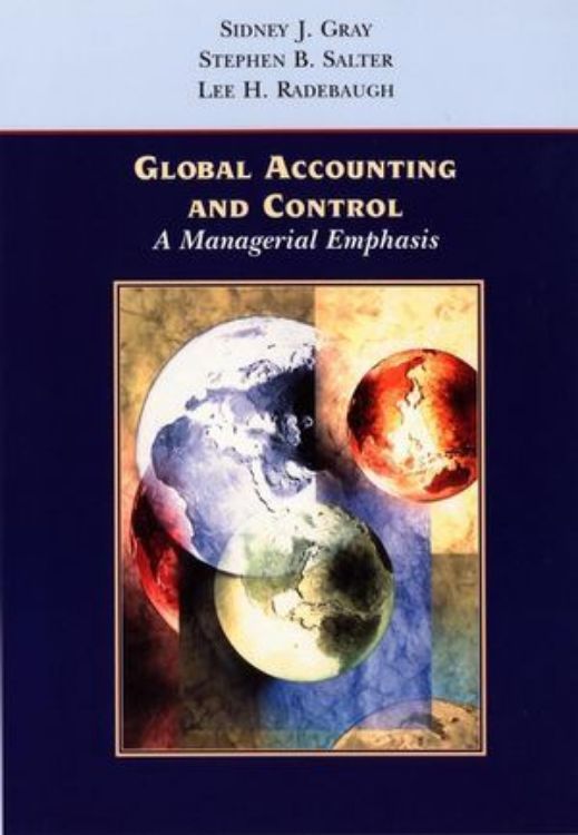 تصویر Global Accounting and Control: A Managerial Emphasis