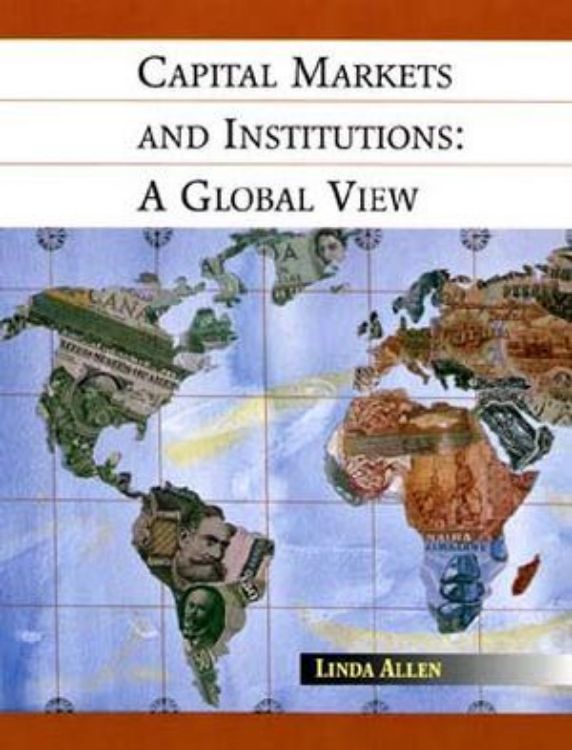 تصویر Capital Markets and Institutions: A Global View