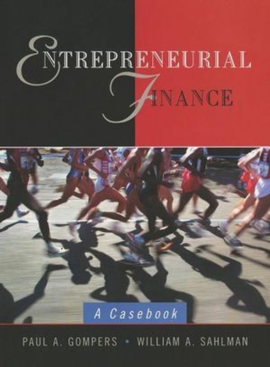 تصویر Entrepreneurial Finance: A Casebook
