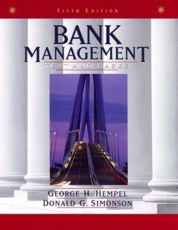 تصویر Bank Management: Text and Cases, 5th Edition
