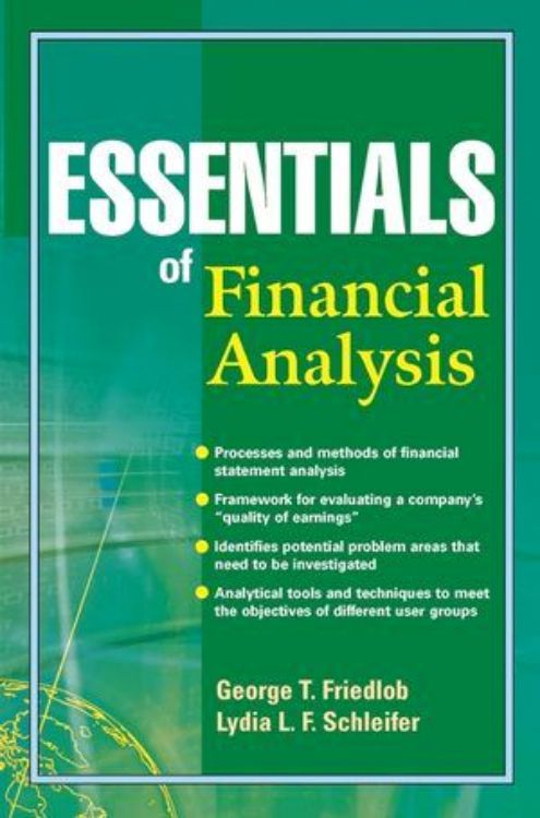 تصویر Essentials of Financial Analysis
