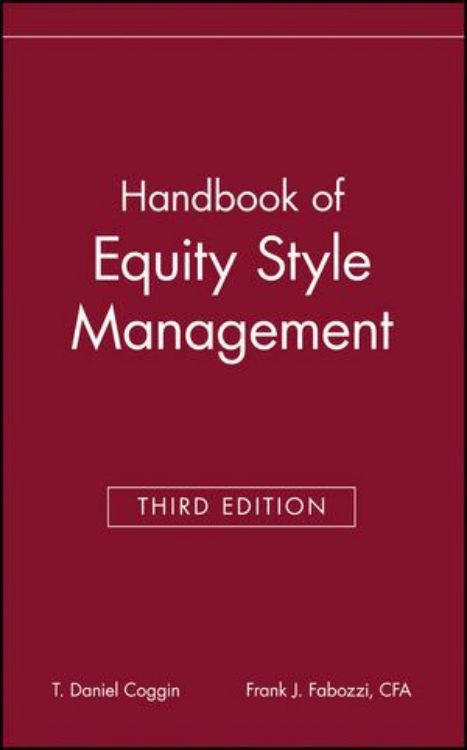 تصویر Handbook of Equity Style Management, 3rd Edition