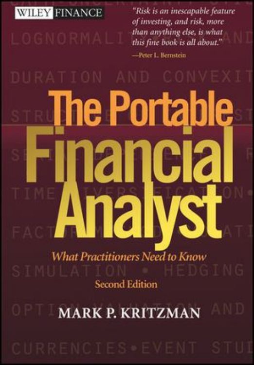 تصویر The Portable Financial Analyst: What Practitioners Need to Know, 2nd Edition