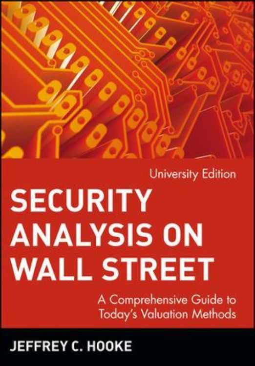 تصویر Security Analysis on Wall Street: A Comprehensive Guide to Today's Valuation Methods, Univ. Edition