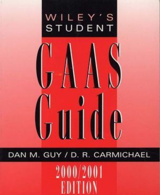 تصویر Wiley's Student GAAS Guide, 2000/2001 Edition