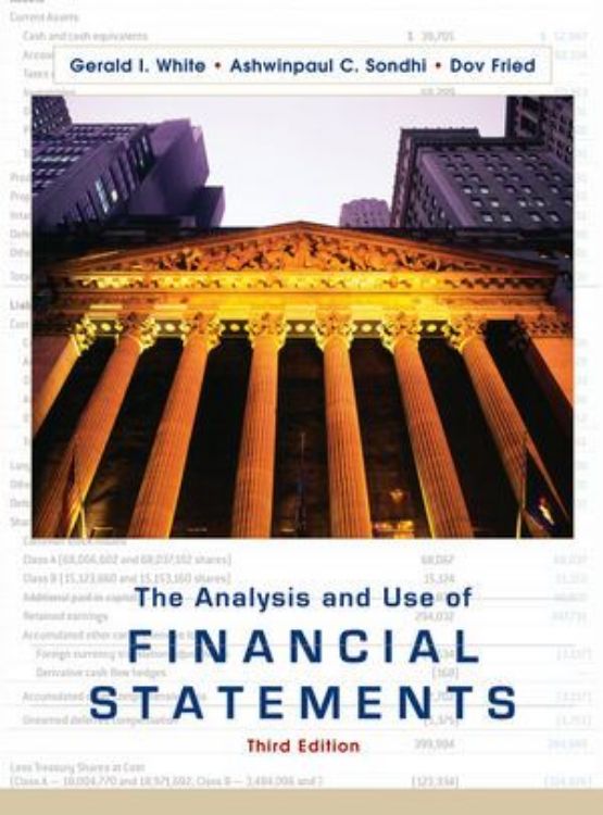 تصویر The Analysis and Use of Financial Statements, 3rd Edition