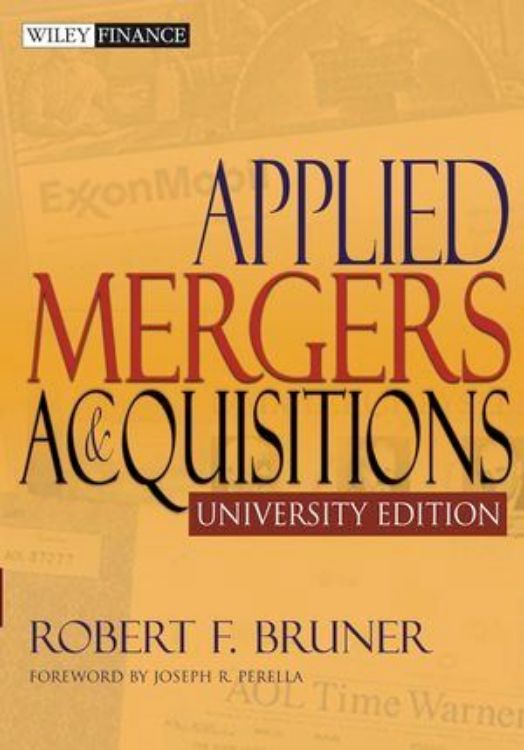 تصویر Applied Mergers and Acquisitions, University Edition