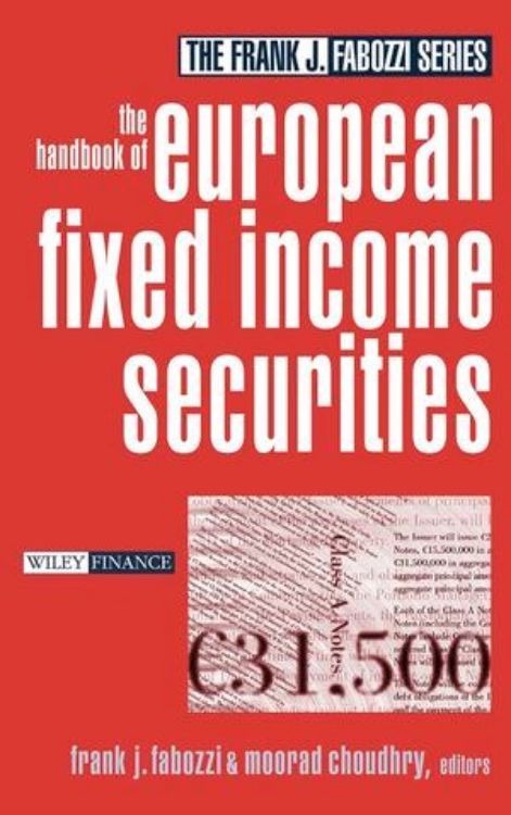 تصویر The Handbook of European Fixed Income Securities 