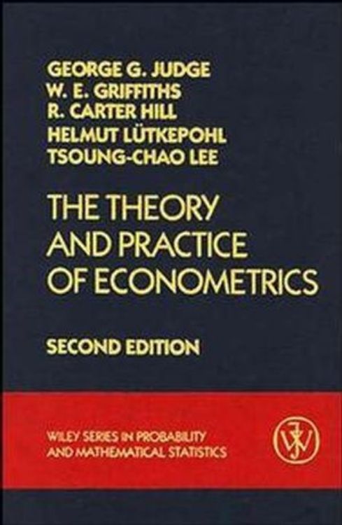 تصویر The Theory and Practice of Econometrics, 2nd Edition