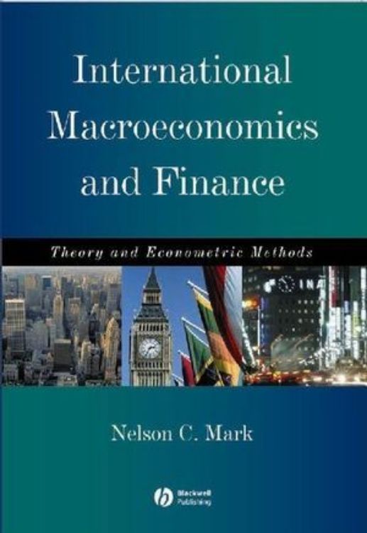 تصویر International Macroeconomics and Finance: Theory  and Econometric Methods