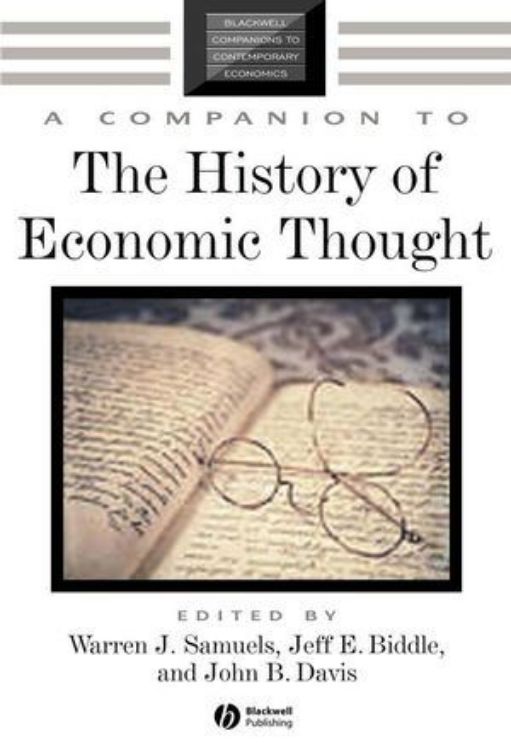 تصویر A Companion to the History of Economic Thought