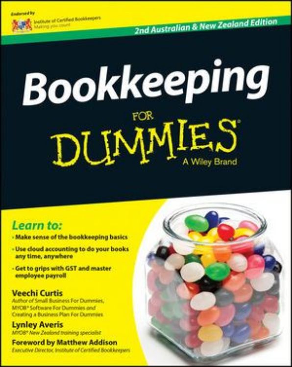 تصویر Bookkeeping For Dummies - Australia / NZ, 2nd Australian and New Zealand Edition