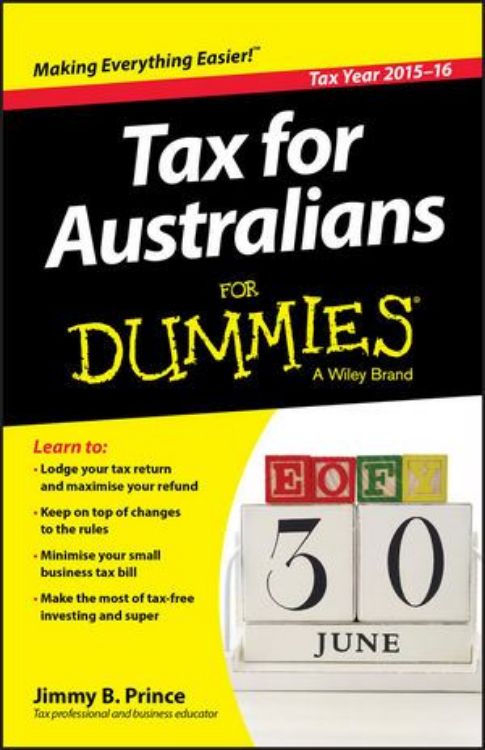 تصویر Tax for Australians For Dummies, 2015-16 Edition