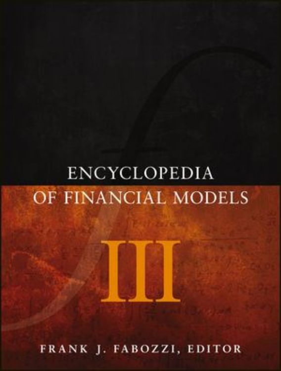 تصویر Encyclopedia of Financial Models, Volume 3