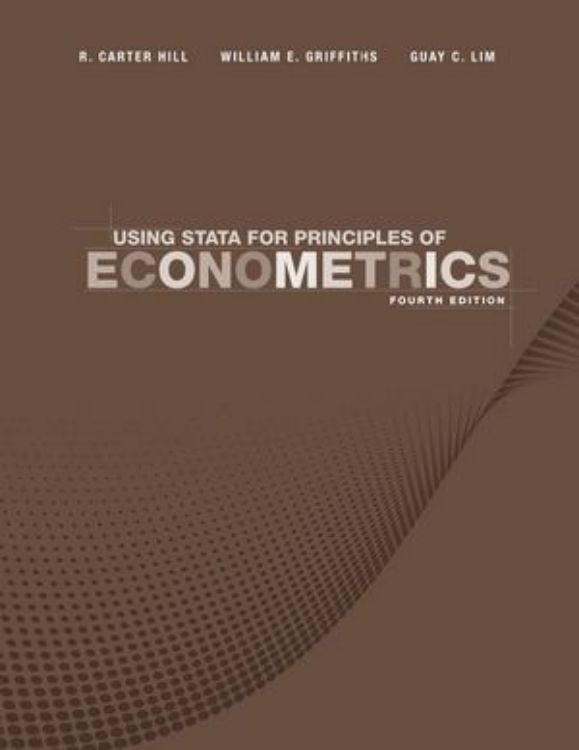 تصویر Using Stata for Principles of Econometrics, 4th Edition