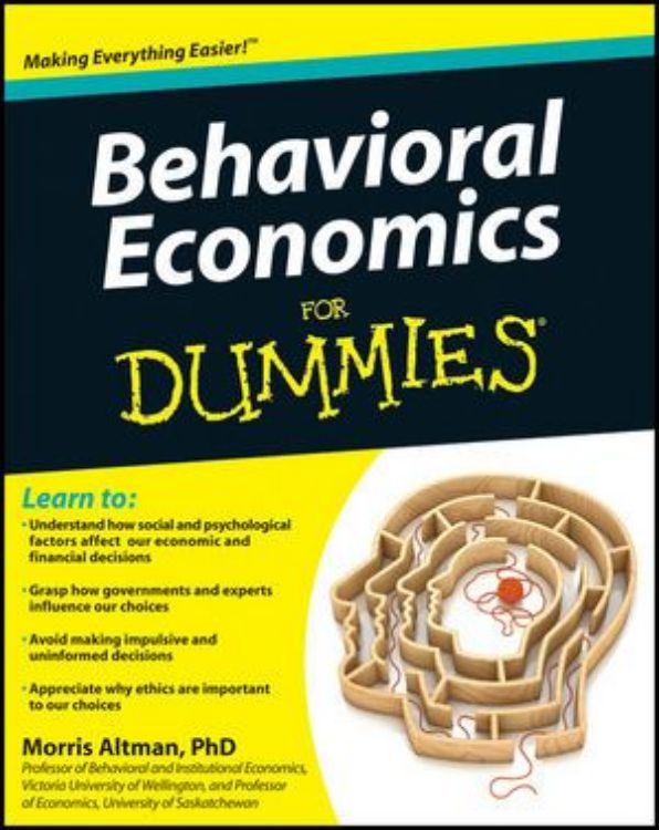 تصویر Behavioral Economics For Dummies