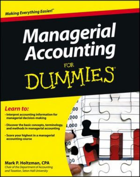 تصویر Managerial Accounting For Dummies