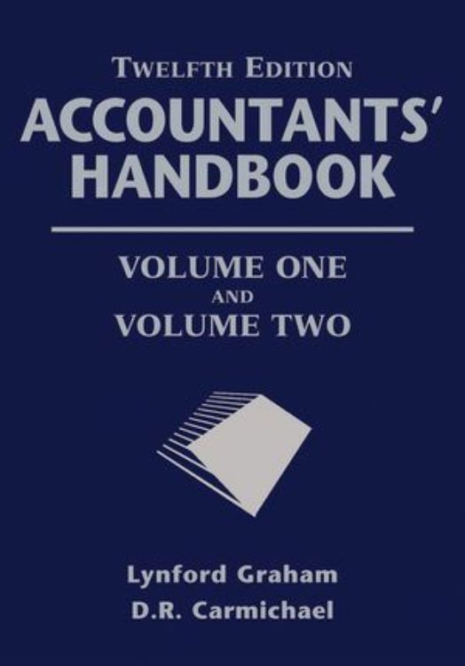 تصویر Accountants' Handbook, 2 Volume Set, 12th Edition