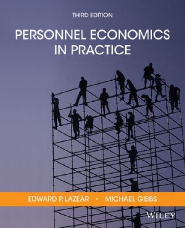 تصویر Personnel Economics in Practice, 3rd Edition