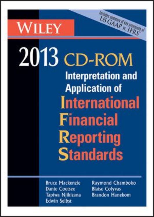 تصویر Wiley IFRS 2013 CD ROM: Interpretation and Application for International Accounting and Financial Reporting Standards