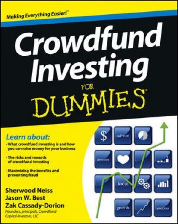 تصویر Crowdfund Investing For Dummies