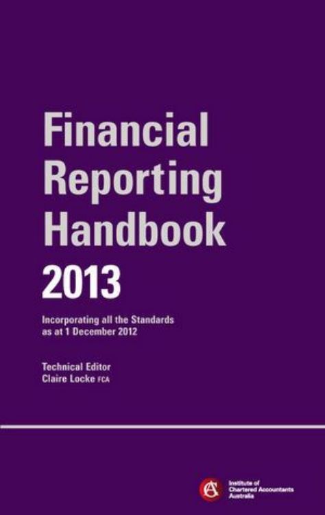 تصویر Financial Reporting Handbook 2013 + E-Text Registration Card