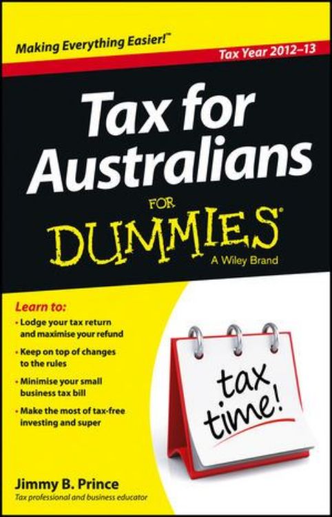 تصویر Tax For Australians For Dummies, 2012 - 13 Edition