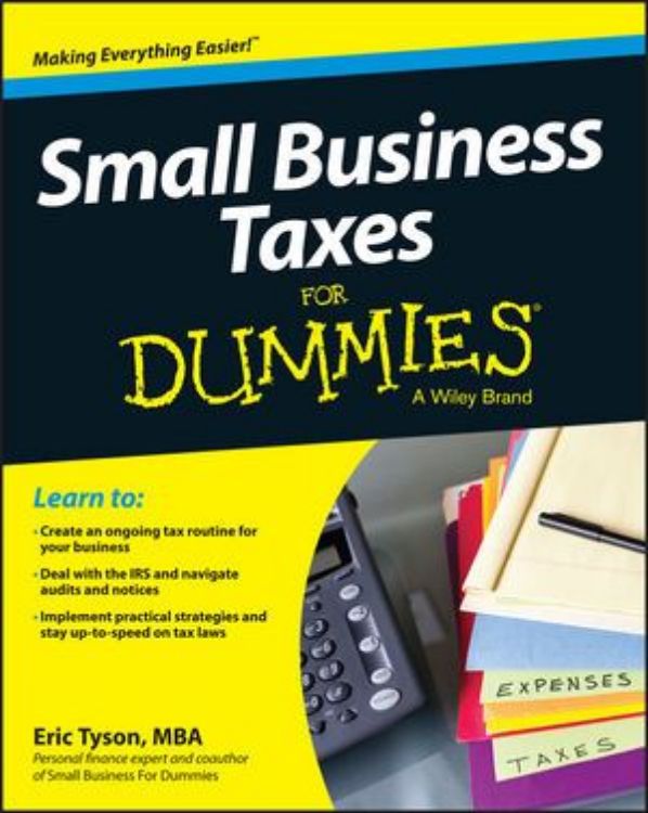 تصویر Small Business Taxes For Dummies