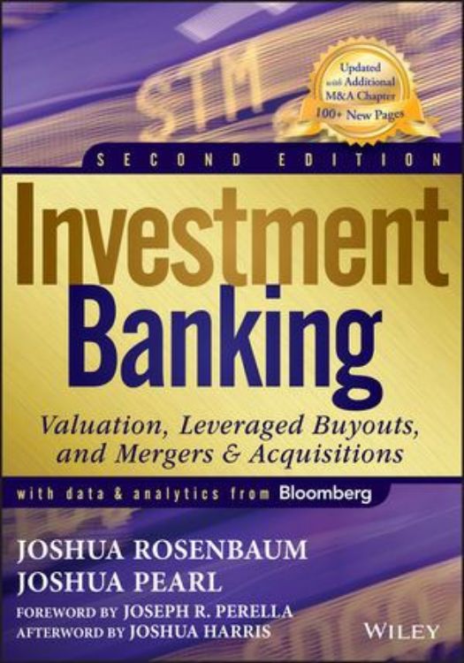 تصویر Investment Banking: Valuation, Leveraged Buyouts, and Mergers & Acquisitions, 2nd Edition