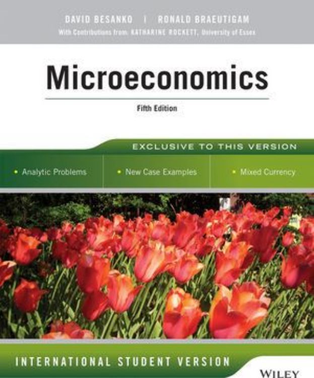 تصویر Microeconomics, 5th Edition International Student Version