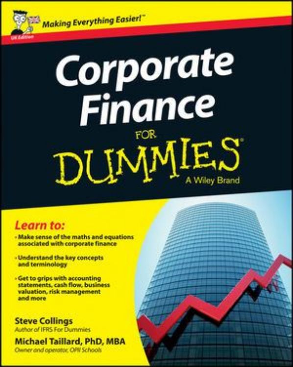 تصویر Corporate Finance For Dummies, UK Edition