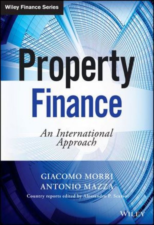 تصویر Property Finance: An International Approach